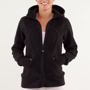 Black Lululemon Scuba Hoodie